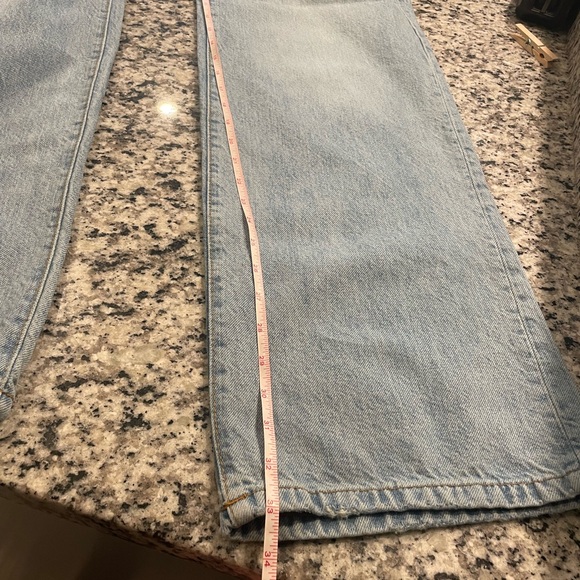Zara wide leg jeans full length size 6 - Picture 10 of 10